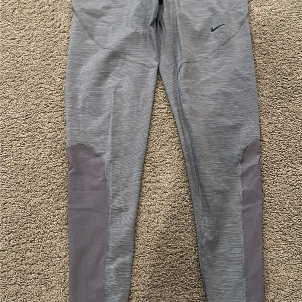 Nike Gray Athletic Leggings